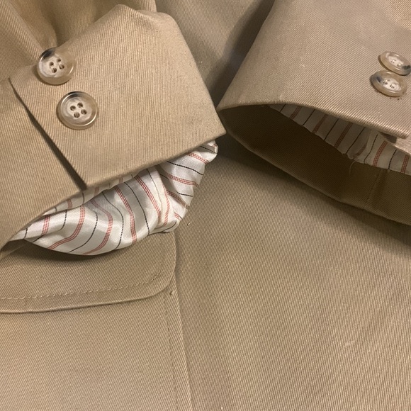 Vintage - Tan denim/khaki mens blazer - Picture 11 of 11